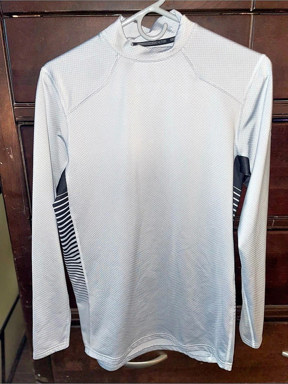 BRAND NEW Under Armour ColdGear Reactor Mock Neck Long Sleeve Men's Athletic Shi